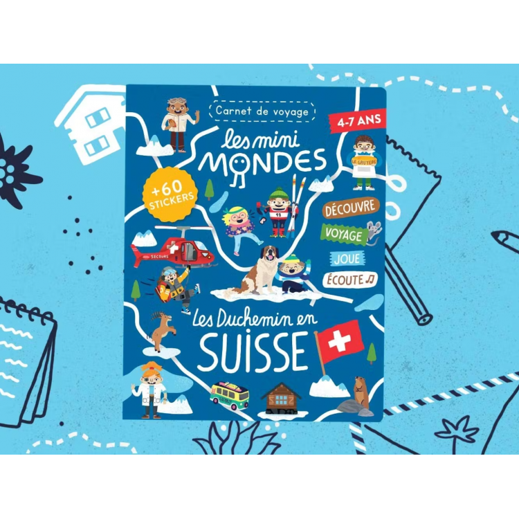 Carnet de voyage Mini Mondes - Suisse