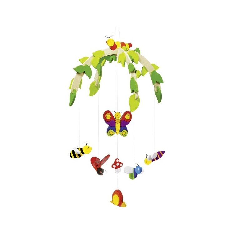 Mobile en bois - Insectes Mobile en bois - Insectes