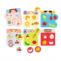 Jeu de loto "Le bingo des aliments"