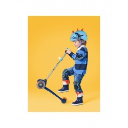 Casque trottinette et vélo "Dinosaure 3D"