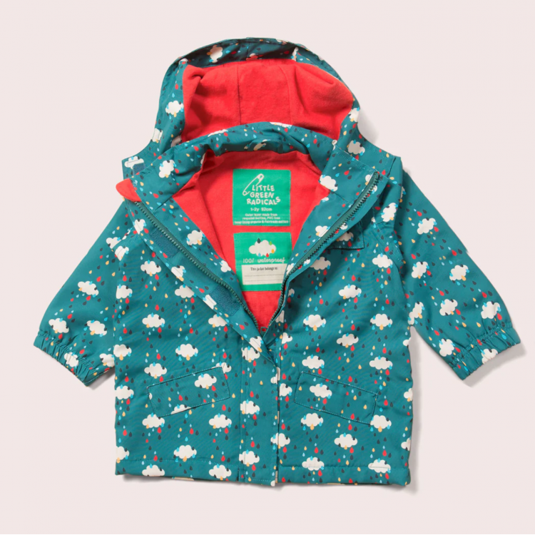 Veste imperméable doublée motif "Falling Water" Veste imperméable doublée motif "Falling Water"
