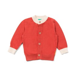 Cardigan en tricot enfant arc-en-ciel