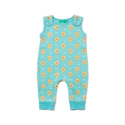 Combinaison bébé sans manches - imprimé "Tournesols"