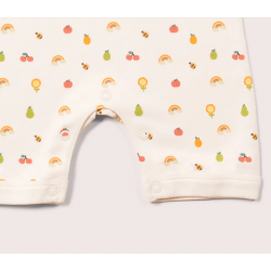 Combishort imprimé "Jardin" à boutons