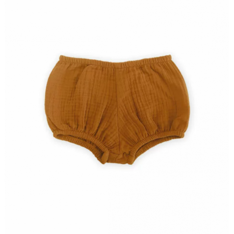 Bloomer en double gaze de coton uni Bloomer en double gaze de coton uni