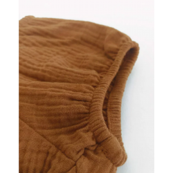 Bloomer en double gaze de coton uni
