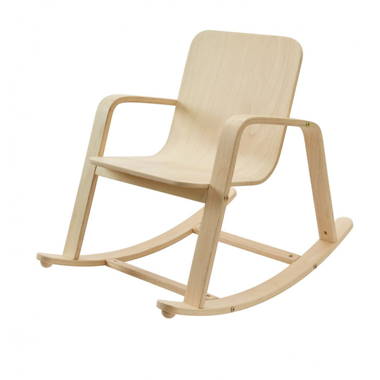 Fauteuil à bascule en bois - Rocking chair Fauteuil à bascule en bois - Rocking chair