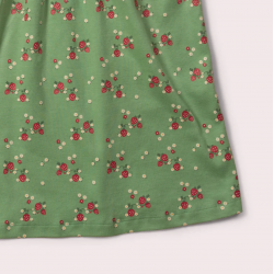 Robe enfant motif petites fraises