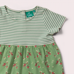 Robe enfant motif petites fraises