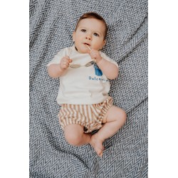 Bloomer en coton rayé