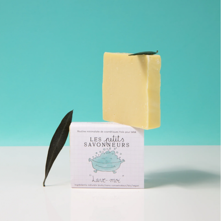 Savon bébé surgras bio saponifié à froid Savon bébé surgras bio saponifié à froid