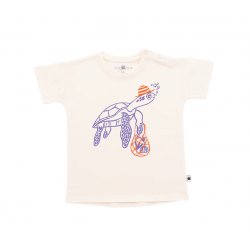 T-shirt bébé motif tortue