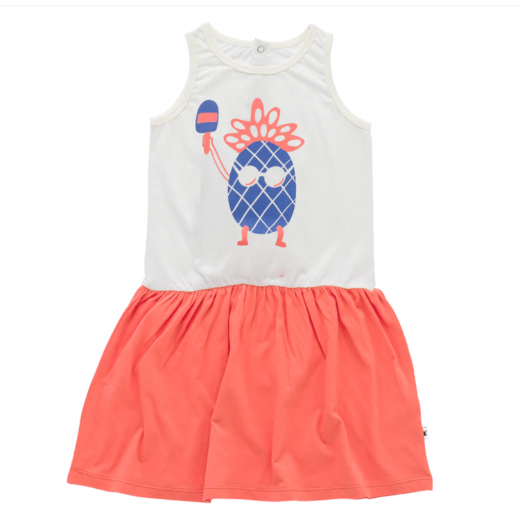 Robe débardeur enfant "Ananas"