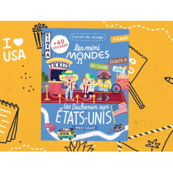 Carnet de voyage Les Mini Mondes - USA West Coast