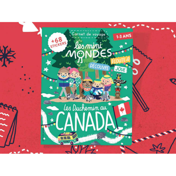 Carnet de voyage Les Mini Mondes - Canada (Ouest)