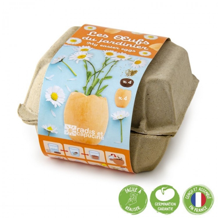 Kit semis - Les œufs du jardinier Kit semis - Les œufs du jardinier