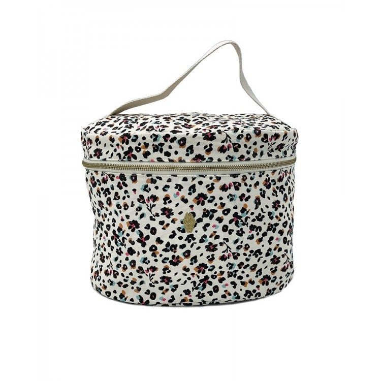 Trousse vanity motif Léopard