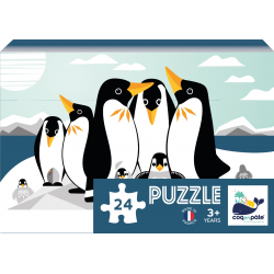 Puzzle "Famille Pingouin" - 24 pièces