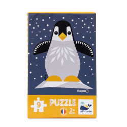 Puzzle Pingouin 9 pièces