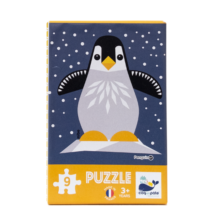 Puzzle Pingouin 9 pièces