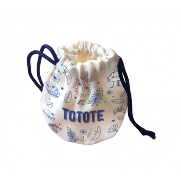 Pochette de transport pour tétine - coton bio