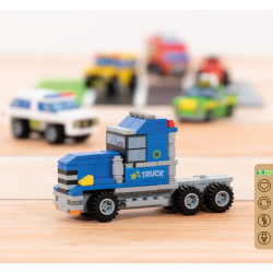 Jeu de briques en bioplastique - Les véhicules électriques