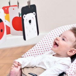 Cartes à contraste - Pack bébé 0 à 6 mois
