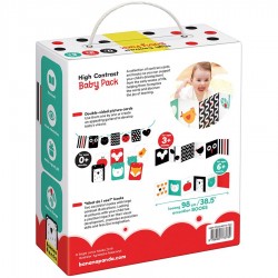 Cartes à contraste - Pack bébé 0 à 6 mois