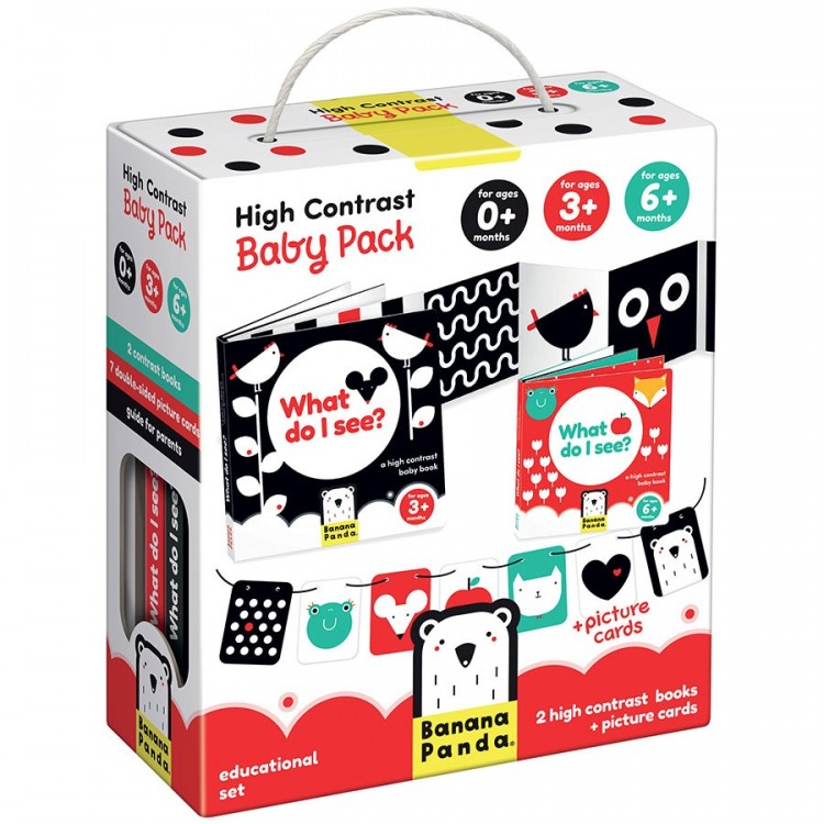 Cartes à contraste - Pack bébé 0 à 6 mois Cartes à contraste - Pack bébé 0 à 6 mois