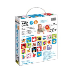 Cartes à contraste bébé - 6 à 9 mois et plus