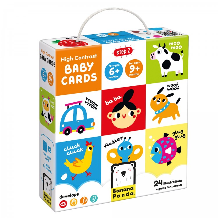 Cartes à contraste bébé - 6 à 9 mois et plus Cartes à contraste bébé - 6 à 9 mois et plus