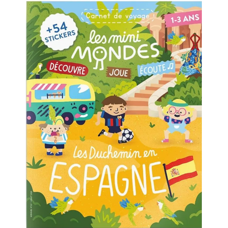 Carnet de voyage Mini Mondes - Espagne