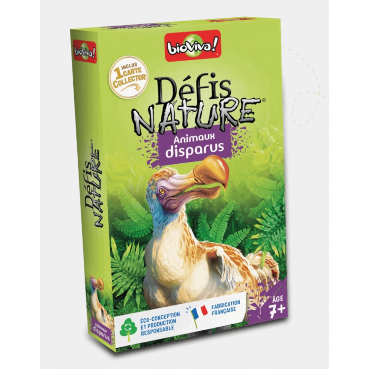 Défis Nature - Animaux disparus Défis Nature - Animaux disparus