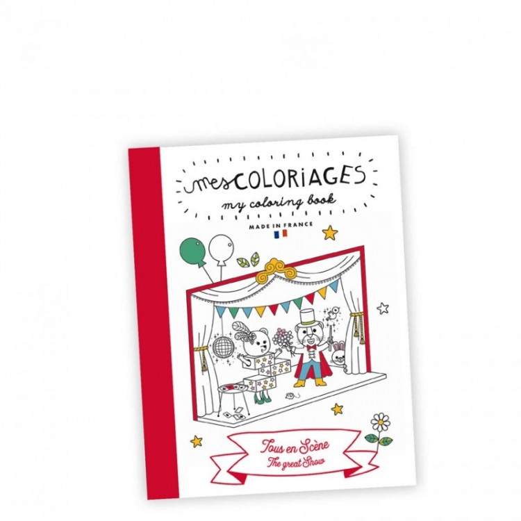 Petit carnet de coloriage - Tous en scène Petit carnet de coloriage - Tous en scène