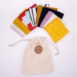 Memory Montessori en tissu upcyclé