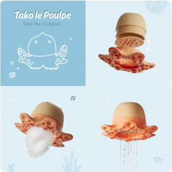 Jeu de bain éco-responsable - Pieuvre TAKO