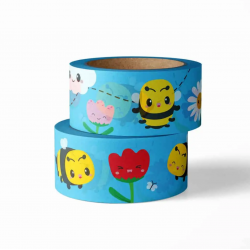 Ruban adhésif washi - masking tape - à motifs