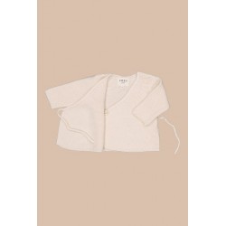 Brassière en maille coton bio et laine mérinos