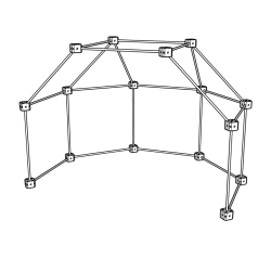 Kit de construction de cabanes d'intérieur - Pack Libellule