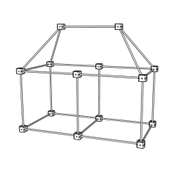 Kit de construction de cabanes d'intérieur - Pack Libellule