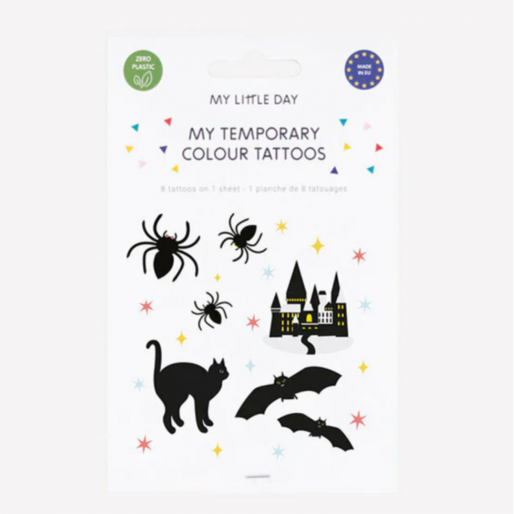 Tatouages temporaires Halloween Tatouages temporaires Halloween