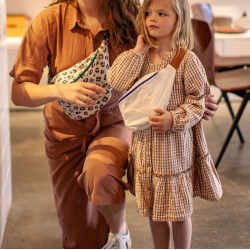 Sac banane pour enfant en toile