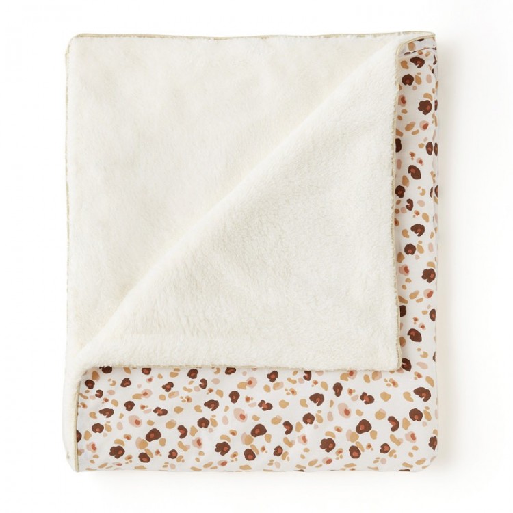 Couverture polaire et coton imprimé