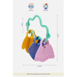 Coffret cadeau de 3 jouets d'éveil