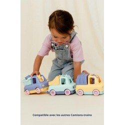 Mes 1ers camions trains - coffret duo