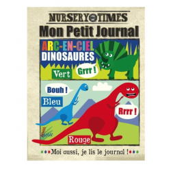 Mon petit journal en tissu - Les dinosaures
