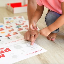 Poster Premiers apprentissages NinoDino + 60 stickers
