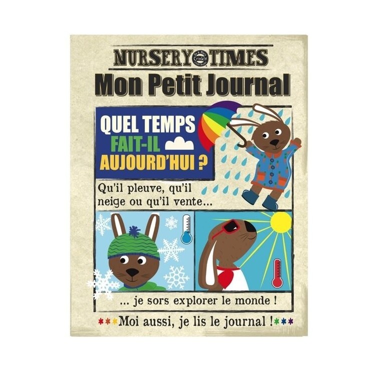 Mon petit journal en tissu - La météo