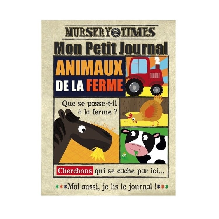 Mon petit journal en tissu - La ferme Mon petit journal en tissu - La ferme