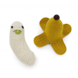 Hochet en crochet - Barbara la Banane